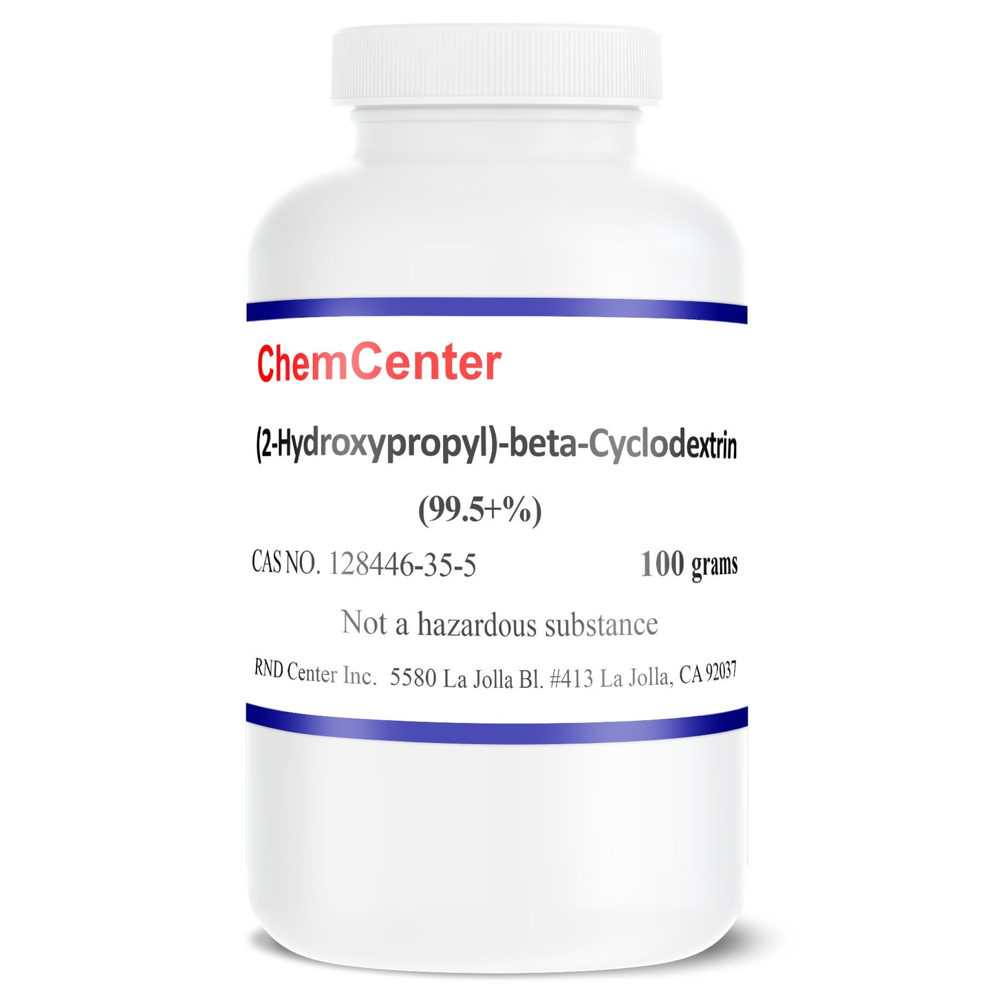 2-(Hydroxypropyl) Beta-Cyclodextrin, 500 grams