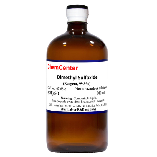 Dimethylsulfoxide (DMSO), Reagent, 99.9+%, 500 ml
