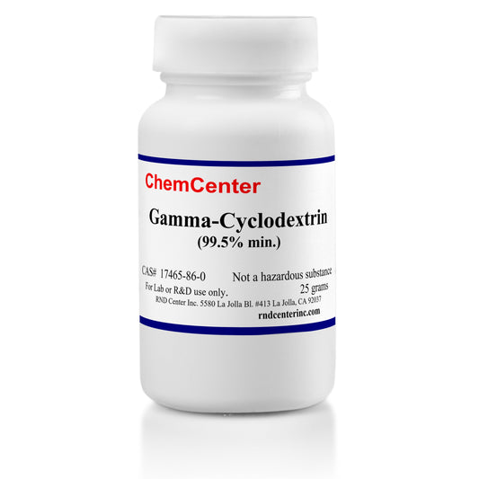 Gamma-Cyclodextrin, 99.5% Min., 25 grams
