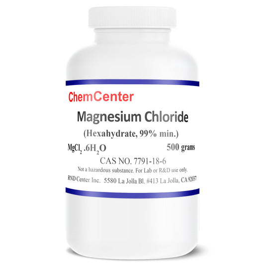 Magnesium Chloride, Hexahydrate, 500 grams