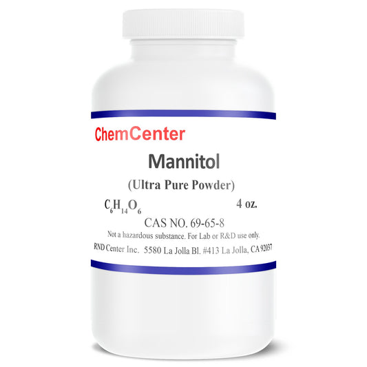 Mannitol, Reagent, 99% min, 4 oz