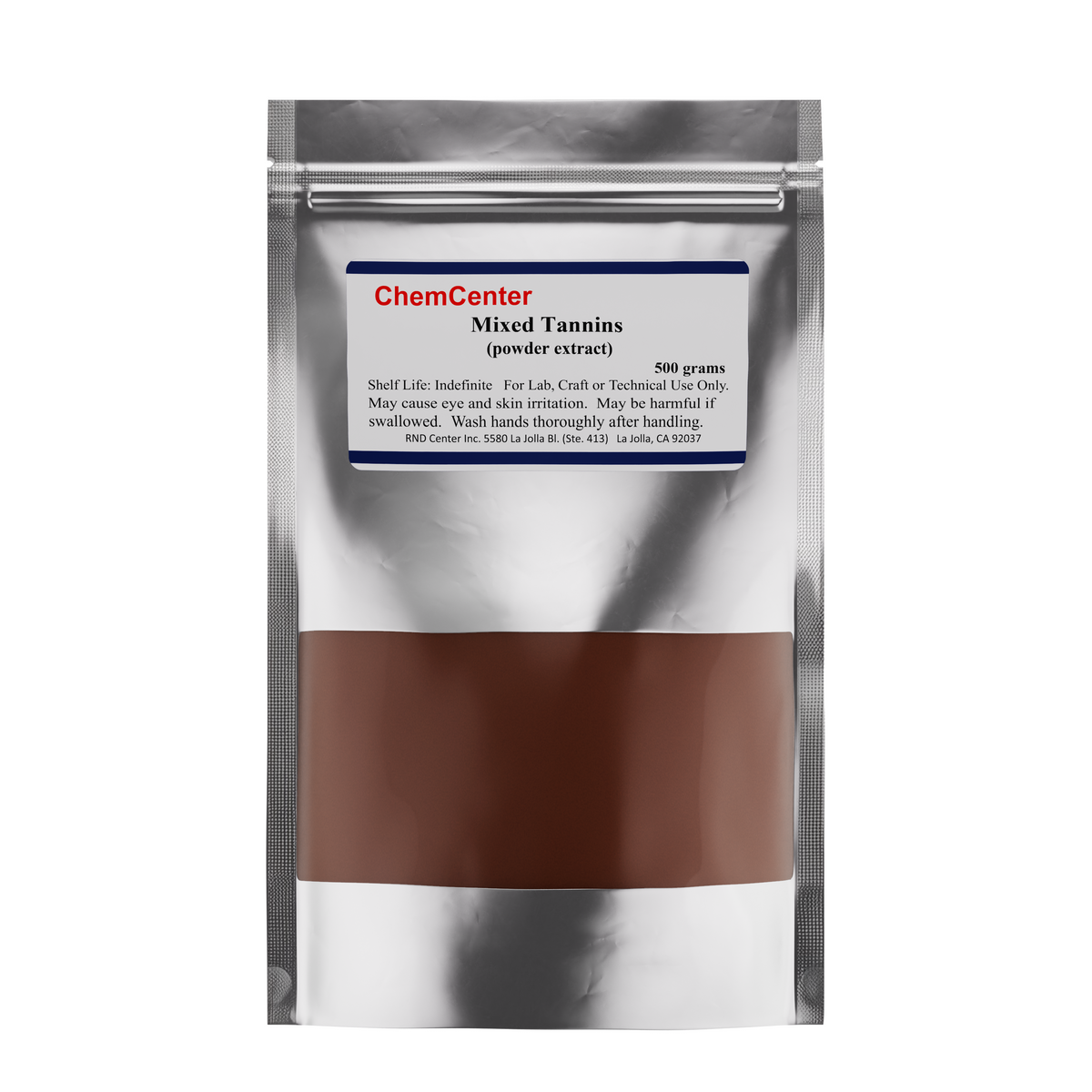 Mixed Tannins, Purified, 500 grams (Leather, Tanning, Wood, Dyes, Staining, Rust Conversion))