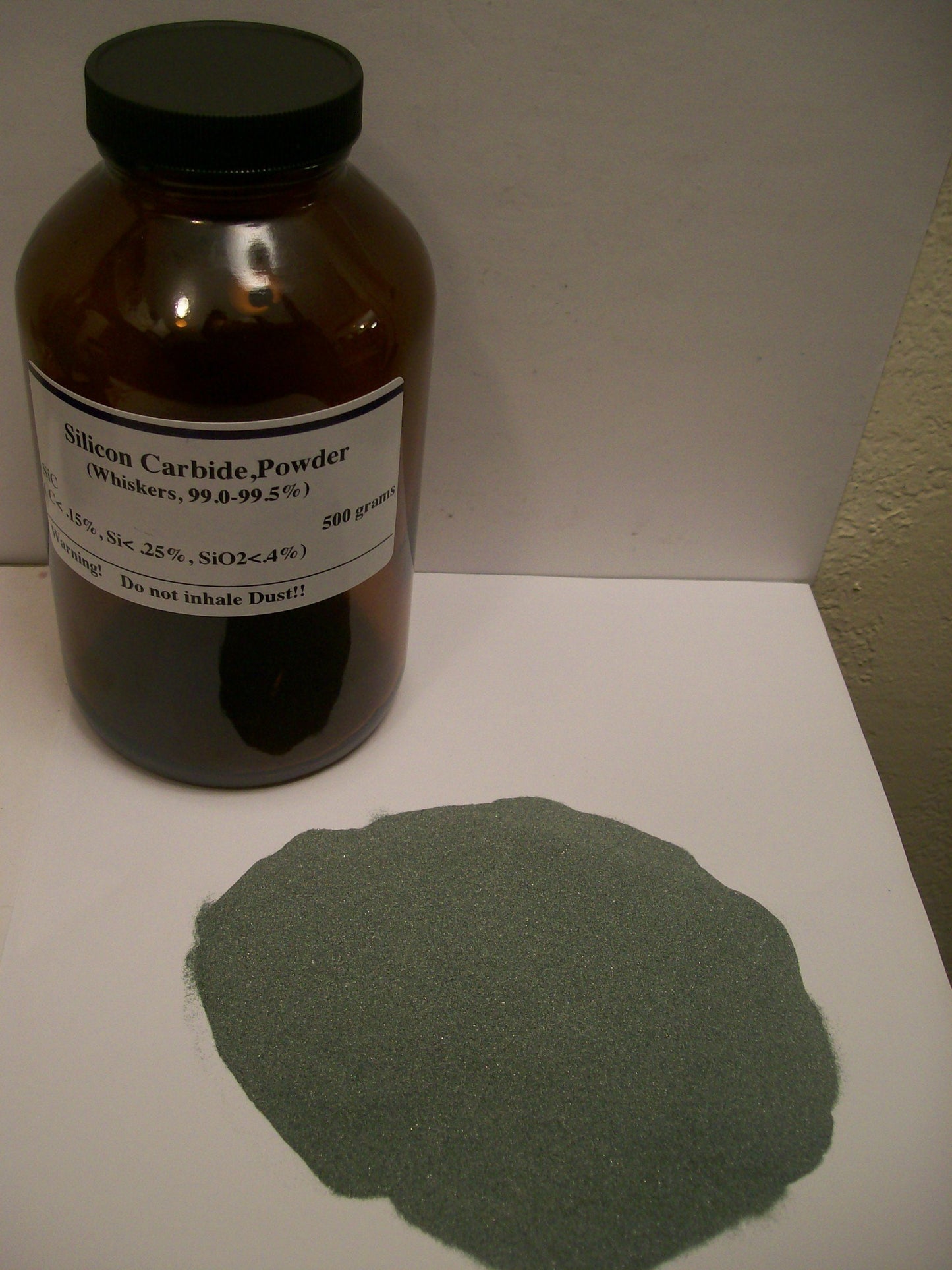 Silicon Carbide (Whiskers), 500 grams