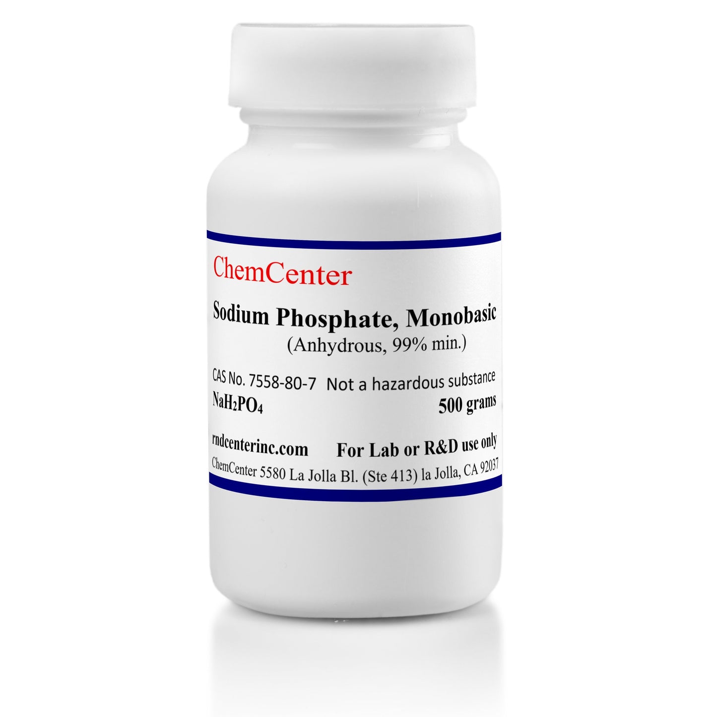 Sodium Phosphate, Monobasic, 500 grams