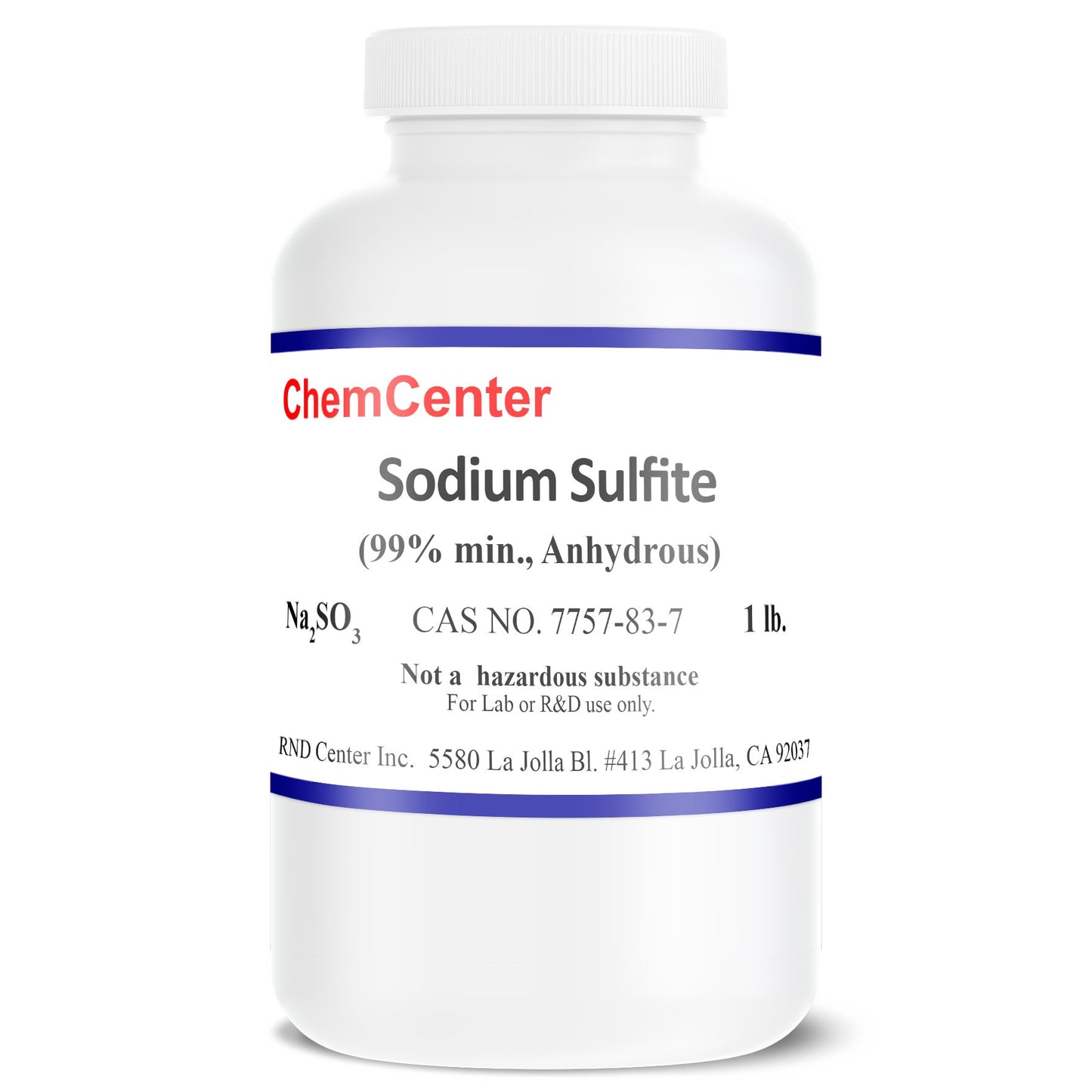 Sodium Sulfite, Anhydrous, 1 lb